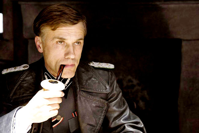 Christoph Waltz stars as Col. Hans Landa in The Weinstein Company's Inglourious Basterds (2009)