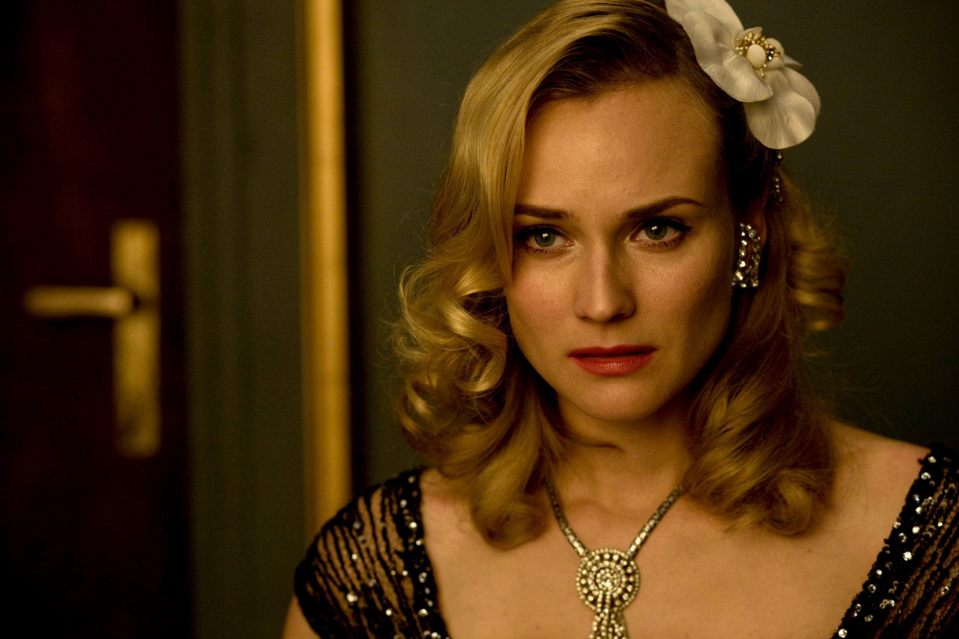 Diane Kruger stars as Bridget von Hammersmark in The Weinstein Company's Inglourious Basterds (2009)