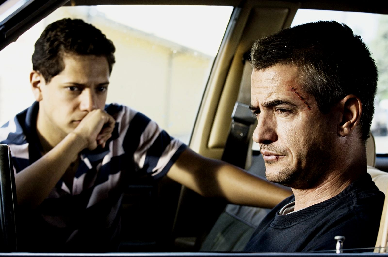 Cesar Ramos stars as Ines Dermot Mulroney stars as Paul Stanton in IFC Films' Inhale (2010). Photo Credit: Lewis Jacobs