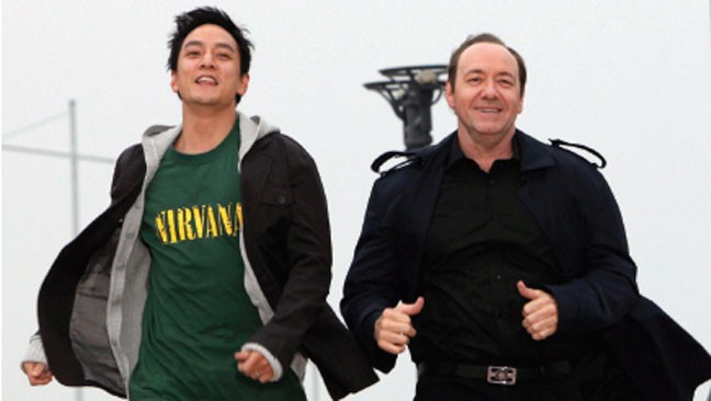 Daniel Wu stars as Li and Kevin Spacey stars as Chuck in Colordance Pictures' Inseparable (2012)
