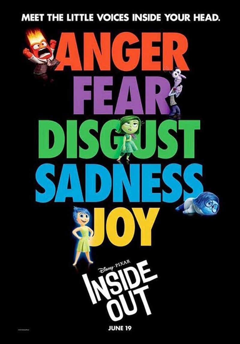 Poster of Walt Disney Pictures' Inside Out (2015)