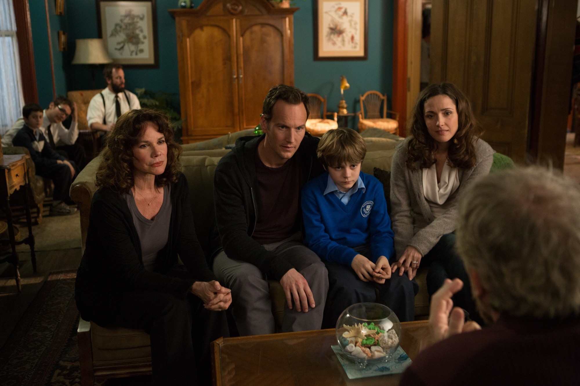 Barbara Hershey, Patrick Wilson, Ty Simpkins and Rose Byrne in FilmDistrict's Insidious Chapter 2 (2013)