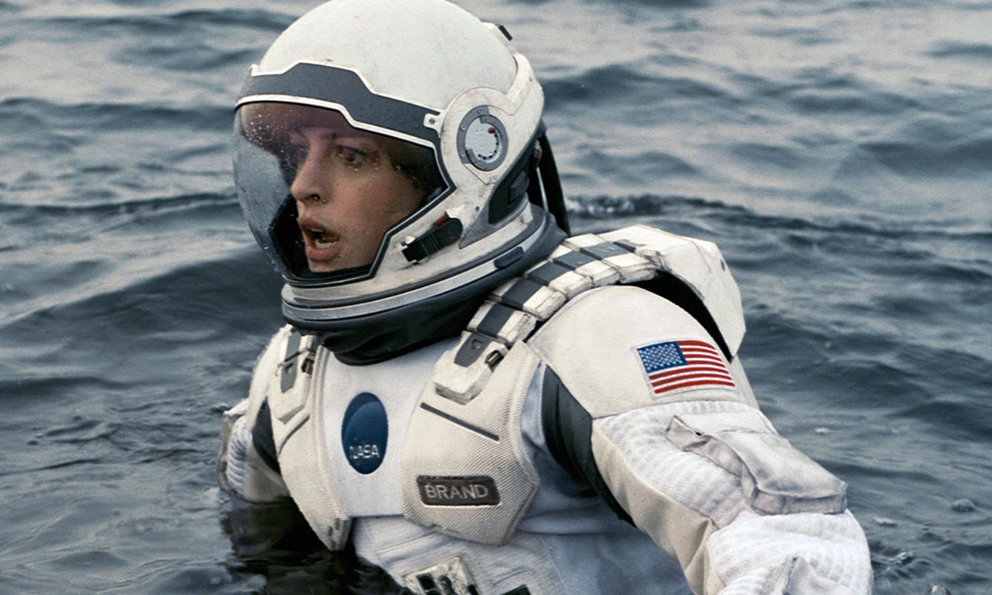 Anne Hathaway stars as Brand in Paramount Pictures' Interstellar (2014)