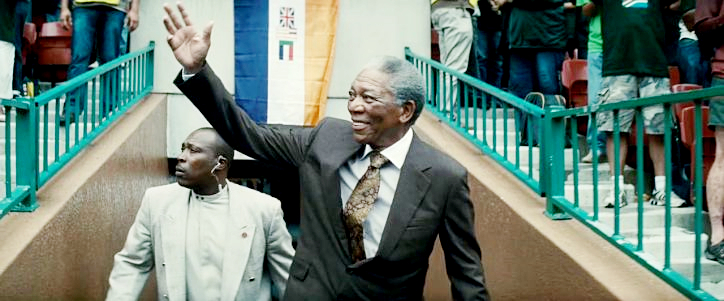 Morgan Freeman stars as Nelson Mandela in Warner Bros. Pictures' Invictus (2009)