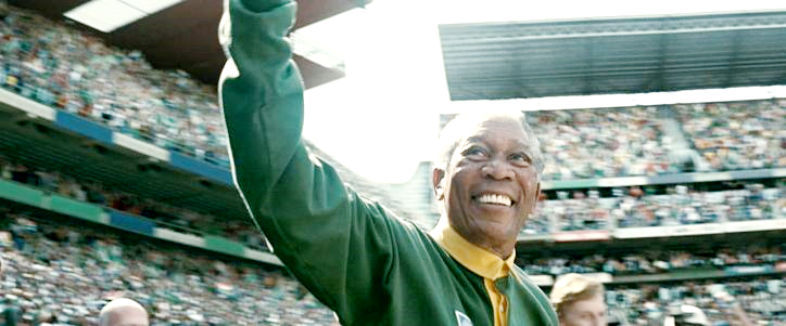 Morgan Freeman stars as Nelson Mandela in Warner Bros. Pictures' Invictus (2009)