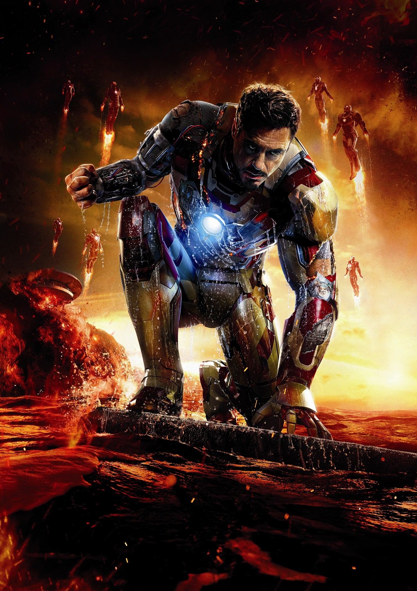 Robert Downey Jr. stars as Tony Stark/Iron Man in Walt Disney Pictures' Iron Man 3 (2013)