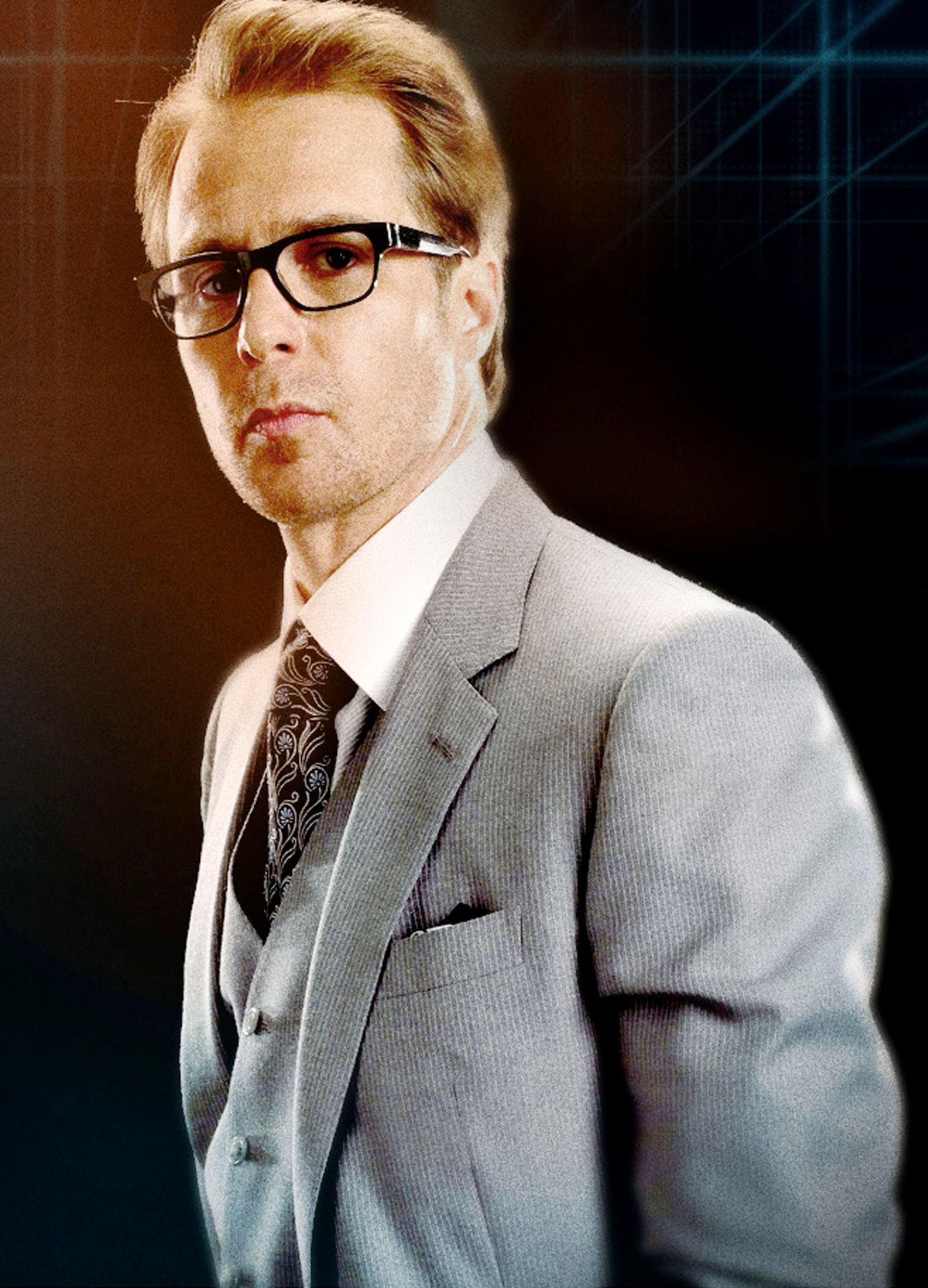 Sam Rockwell stars as Justin Hammer in Paramount Pictures' Iron Man 2 (2010)