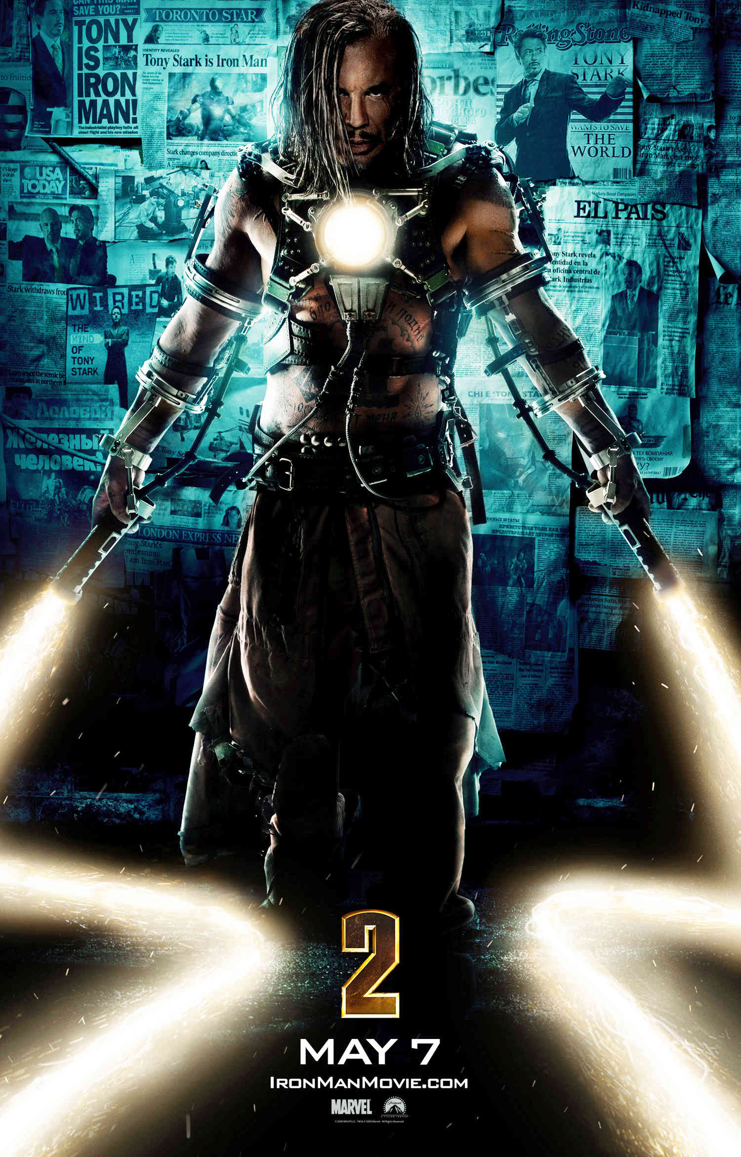 Poster of Paramount Pictures' Iron Man 2 (2010)
