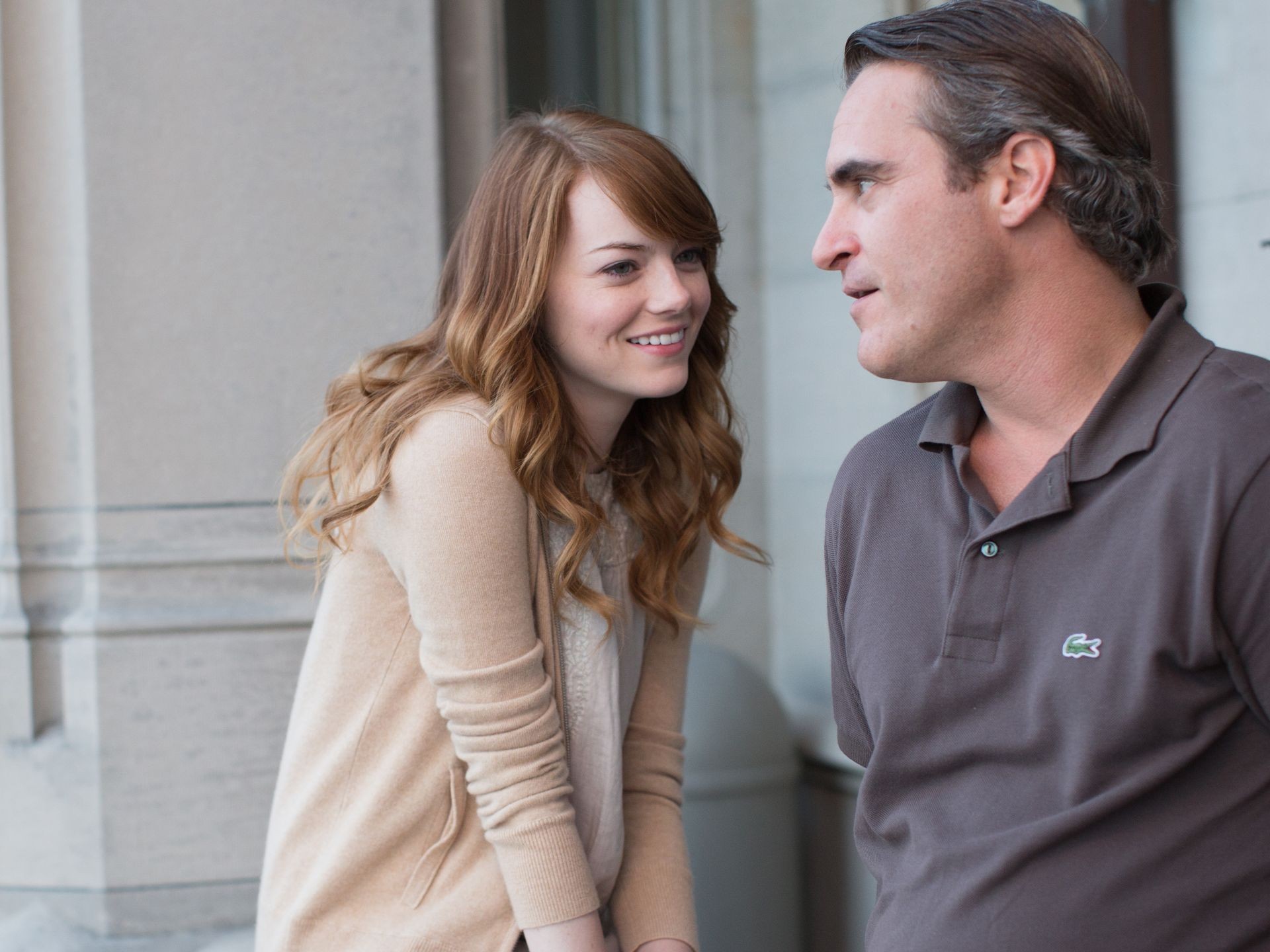 Emma Stone stars as Jill and Joaquin Phoenix stars as Abe in Sony Pictures Classics' Irrational Man (2015)