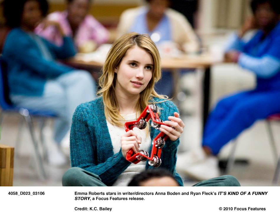 Emma Roberts stars as Noelle in Focus Features' It's Kind of a Funny Story (2010). Photo by K.C. Bailey