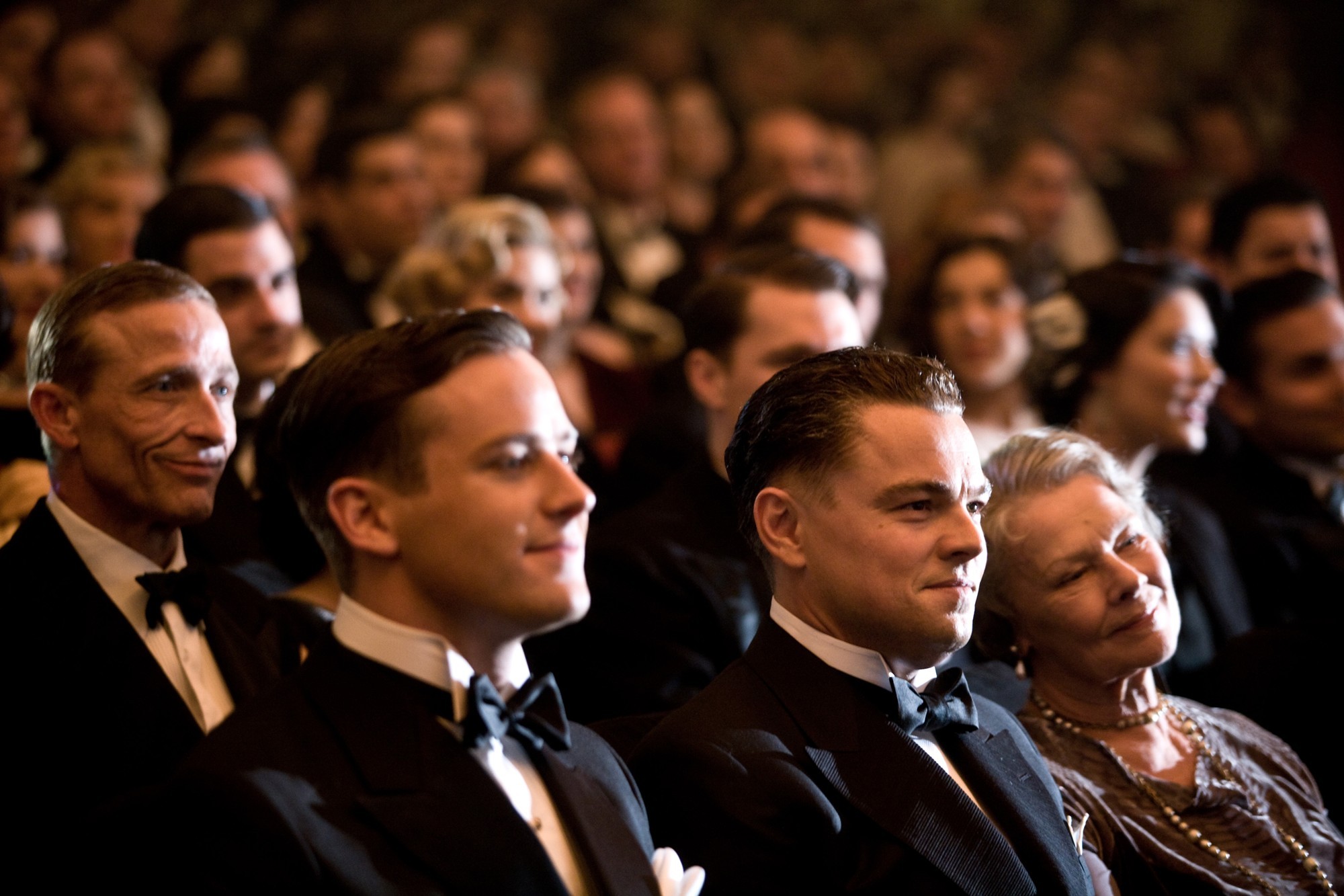 Armie Hammer, Leonardo DiCaprio and Judi Dench in Warner Bros. Pictures' J. Edgar (2011)