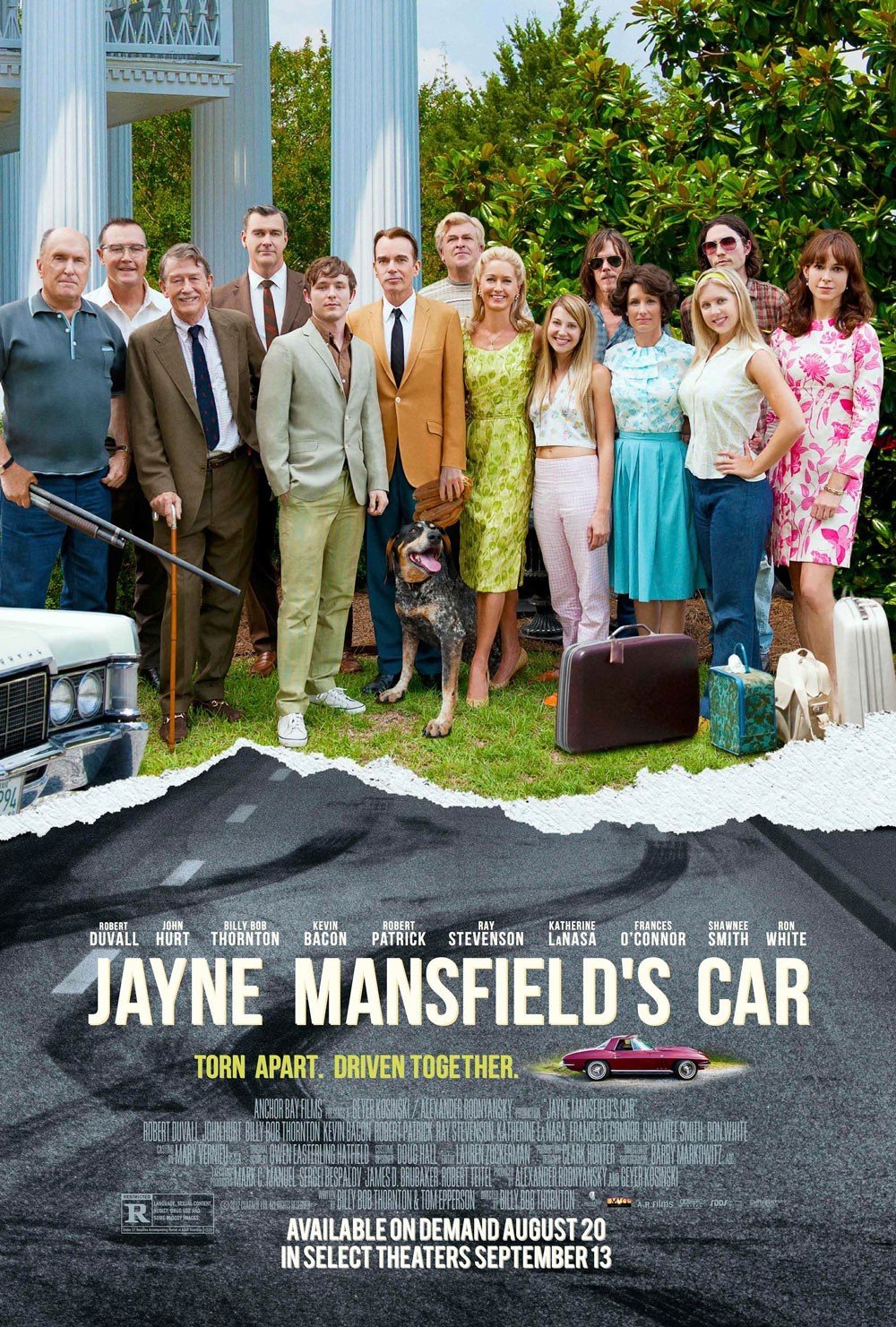 Poster of Anchor Bay Films' Jayne Mansfield's Car (2013)