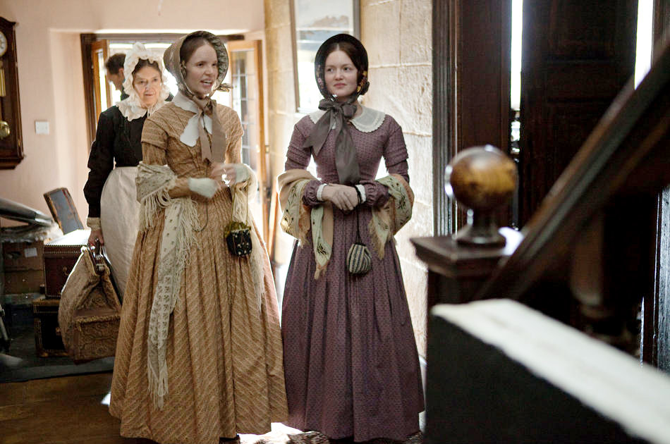 Tamzin Merchant stars as Mary Rivers and Holliday Grainger stars as Diana Rivers in Focus Features' Jane Eyre (2011)