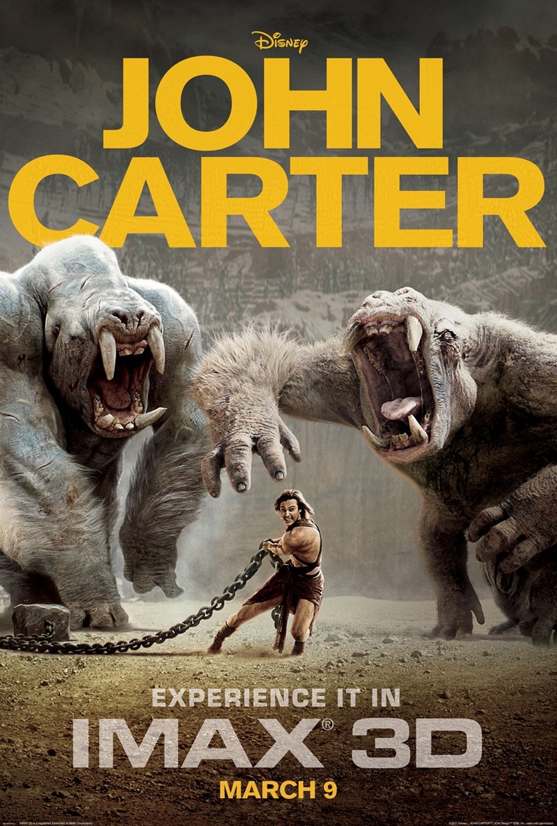 Poster of Walt Disney Pictures' John Carter (2012)