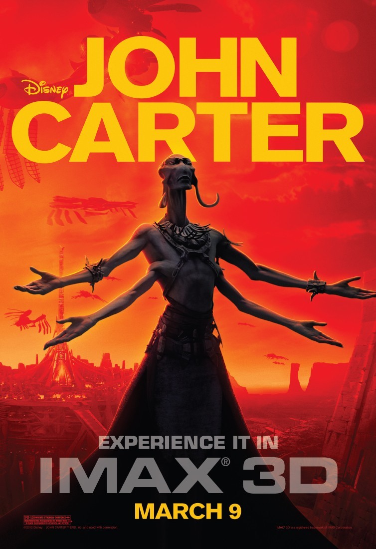 Poster of Walt Disney Pictures' John Carter (2012)