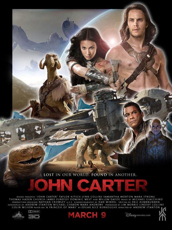 Poster of Walt Disney Pictures' John Carter (2012)