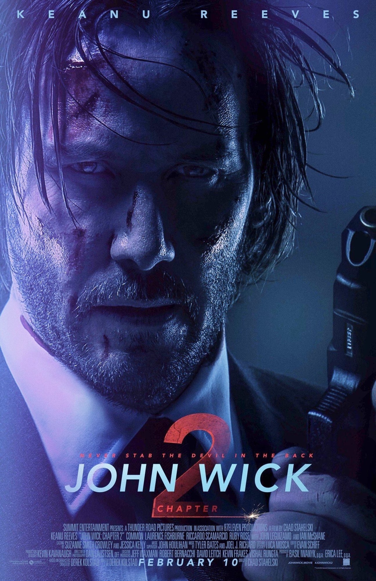 Poster of Summit Entertainment's John Wick: Chapter 2 (2017)