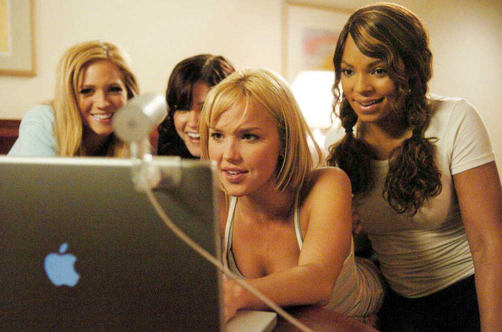 Brittany Snow, Sophia Bush, Arielle Kebbel and Ashanti in The 20th Century Fox's John Tucker Must Die (2006)