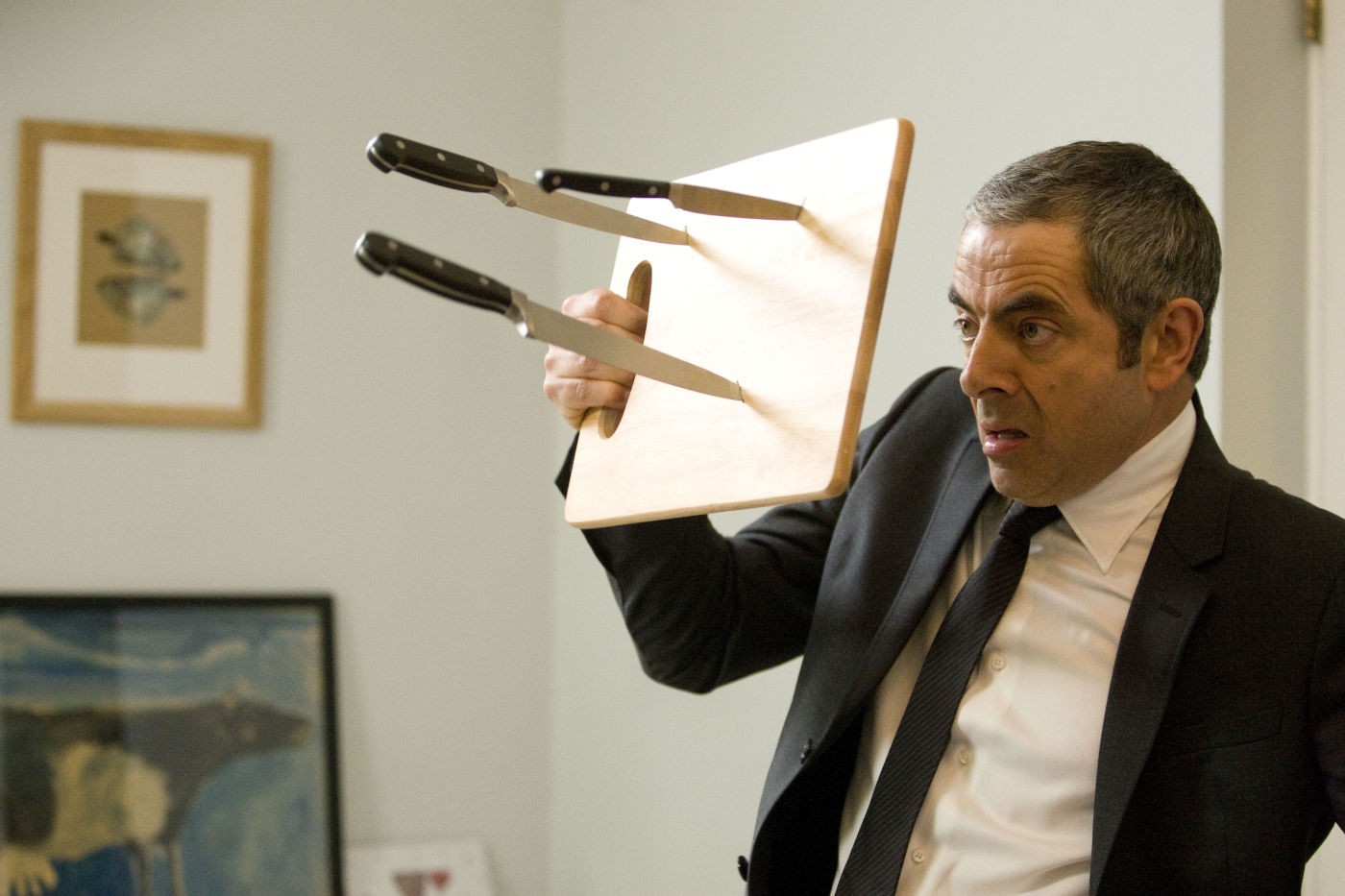 Rowan Atkinson stars as Johnny English in Universal Pictures' Johnny English Reborn (2011)