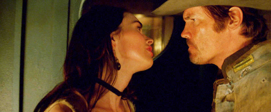Megan Fox stars as Leila and Josh Brolin stars as Jonah Hex in Warner Bros. Pictures' Jonah Hex (2010)