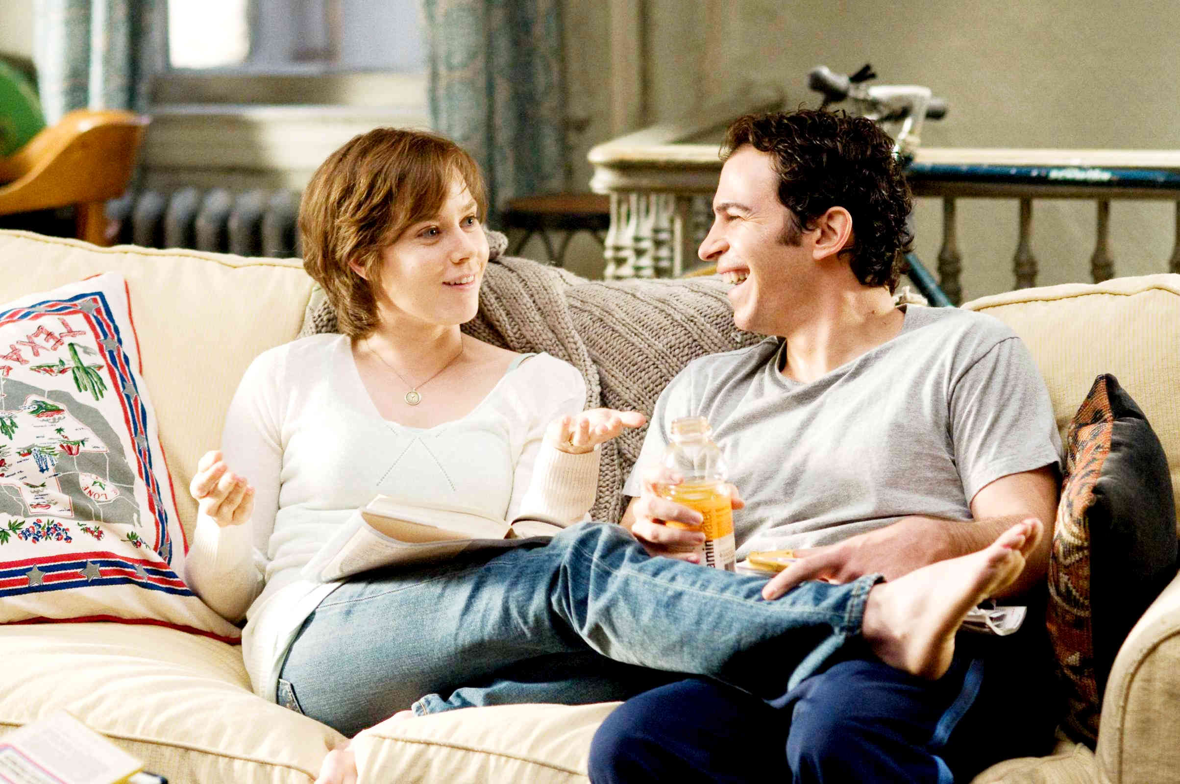 Amy Adams stars as Julie Powell and Chris Messina stars as Eric Powell in Columbia Pictures' Julie & Julia (2009)