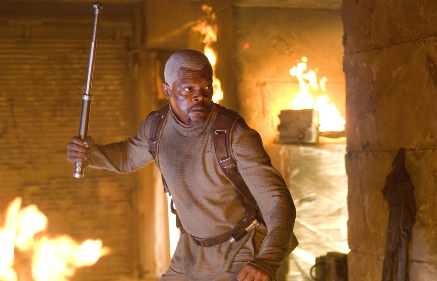 Samuel L. Jackson as Cox in The 20th Century Fox Pictures' Jumper (2007)