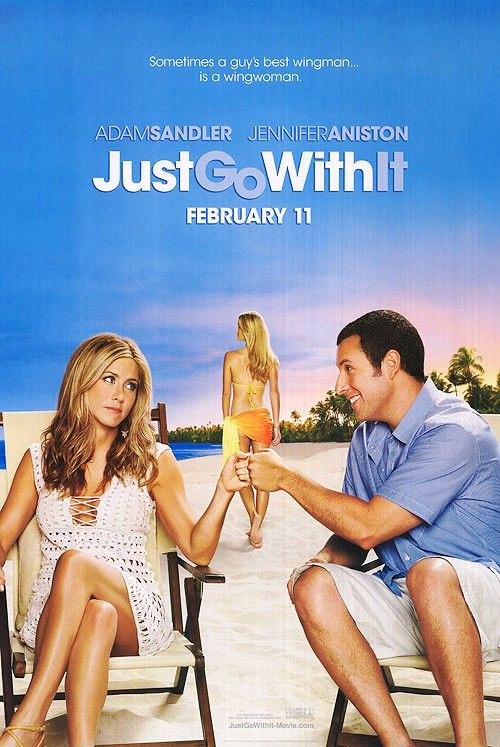 Poster of Columbia Pictures' Just Go with It (2011)