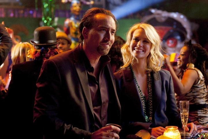 Nicolas Cage stars as Nick Gerard and January Jones stars as Laura Gerard in Anchor Bay Films' Seeking Justice (2012)