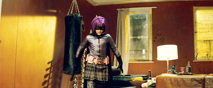 Chloe Moretz stars as Hit Girl/Mindy Macready in Lionsgate Films' Kick-Ass (2010)