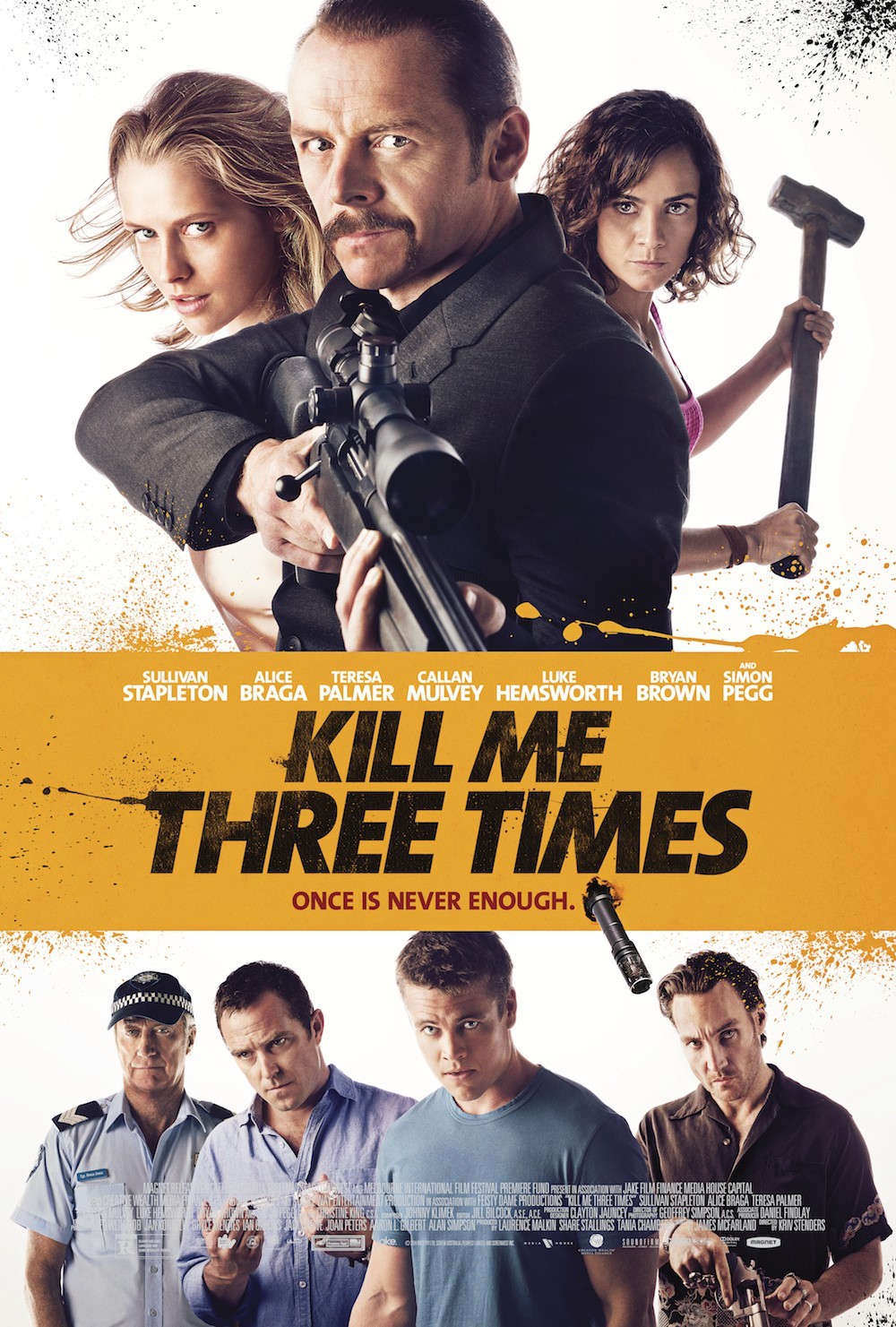 Poster of Magnolia Pictures' Kill Me Three Times (2015)