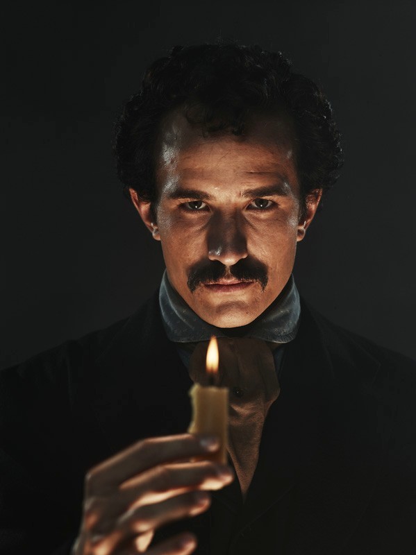 Jesse Johnson stars as John Wilkes Booth in National Geographic's Killing Lincoln (2013)