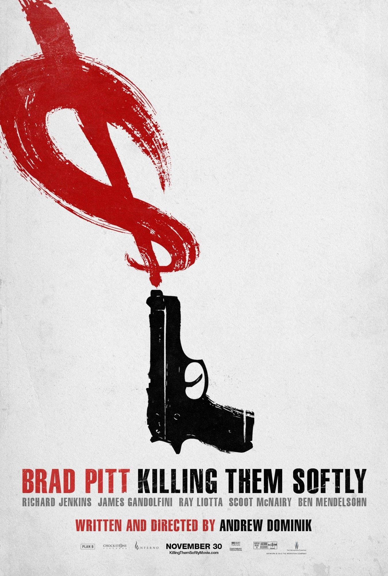 Poster of The Weinstein Company's Killing Them Softly (2012)