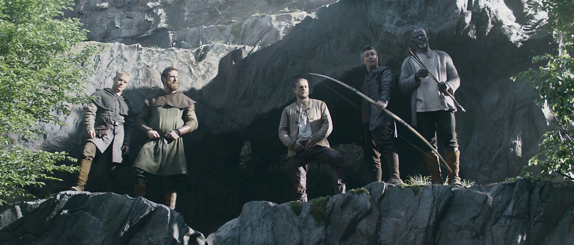 Charlie Hunnam, Aidan Gillen and Djimon Hounsou in Warner Bros. Pictures' King Arthur: Legend of the Sword (2017)