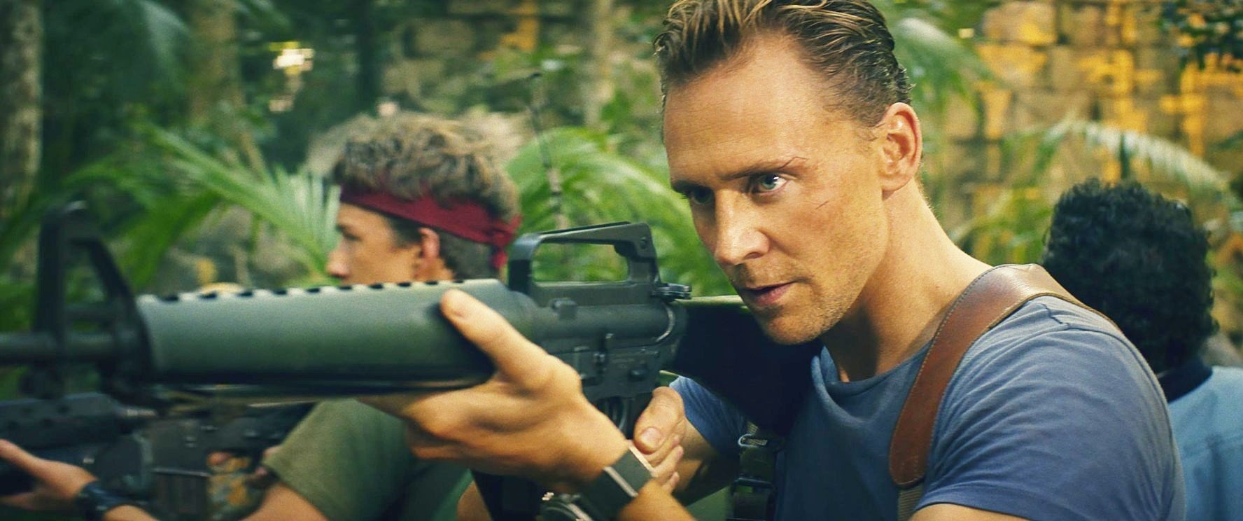 Tom Hiddleston stars as James Conrad in Warner Bros. Pictures' Kong: Skull Island (2017)