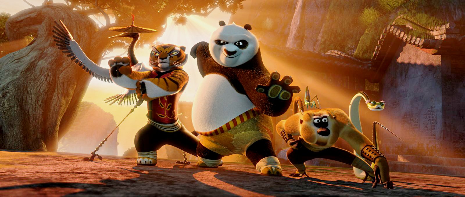 A scene from DreamWorks SKG's Kung Fu Panda 2 (2011)