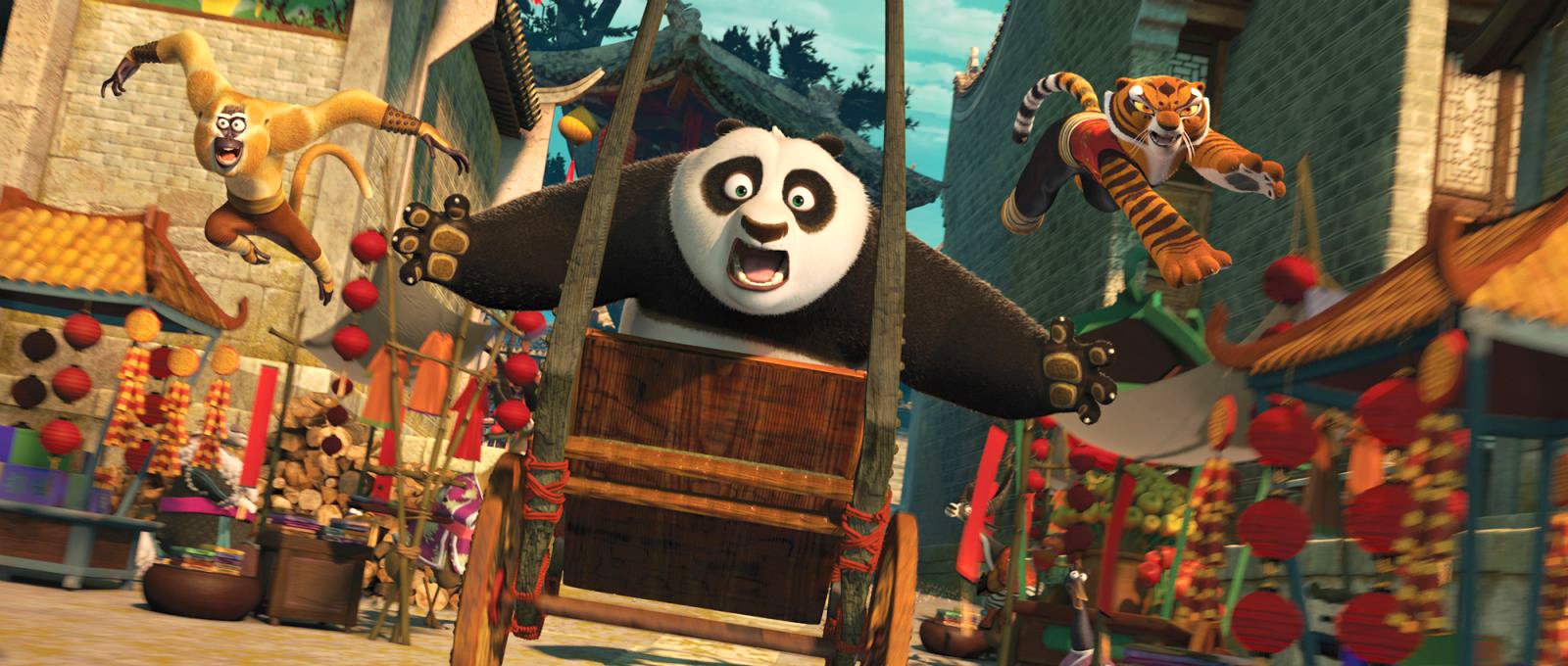 A scene from DreamWorks SKG's Kung Fu Panda 2 (2011)