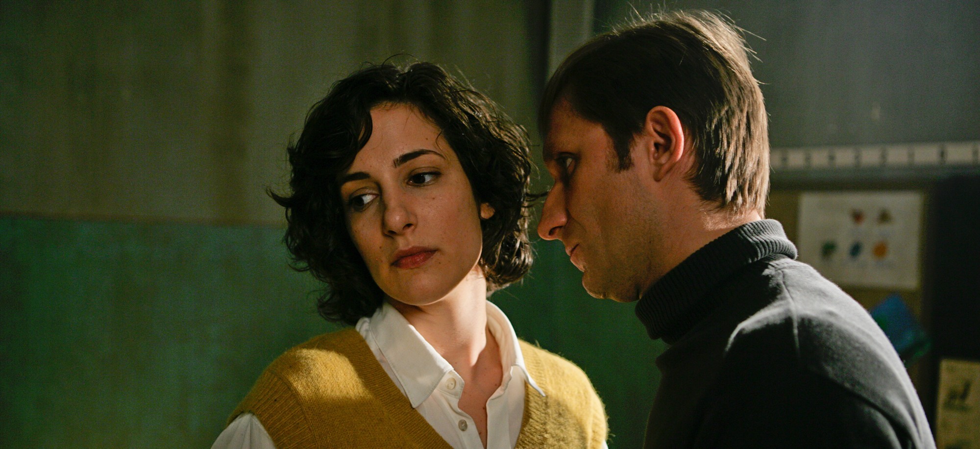 Zana Marjanovic stars as Ajla and Goran Kostic stars as Danijel in FilmDistrict's In the Land of Blood and Honey (2011). Photo credit by Dean Semler.