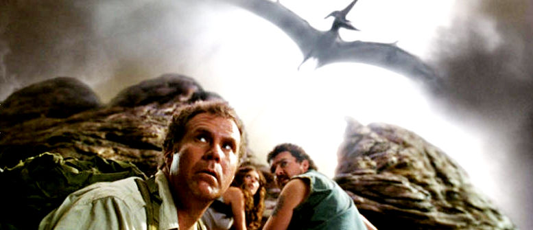 Will Ferrell, Anna Friel and Danny McBride in Universal Pictures' Land of the Lost (2009)