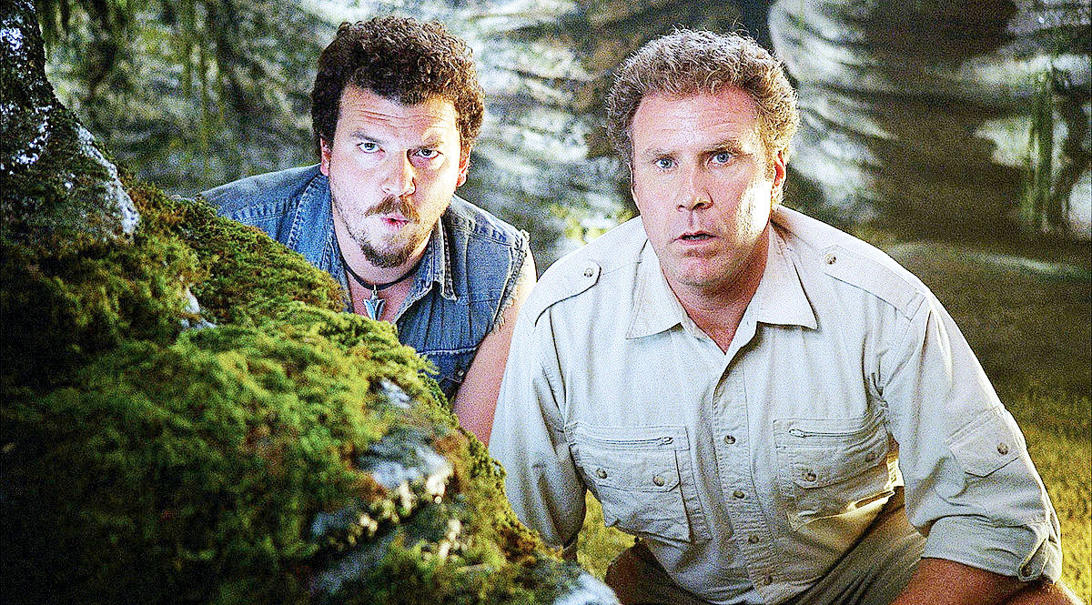 Danny McBride stars as Will Stanton and Will Ferrell stars as Park Ranger Rick Marshall in Universal Pictures' Land of the Lost (2009)