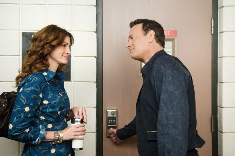 Tom Hanks stars as Larry Crowne and Julia Roberts stars as Mercedes Tainot in Universal Pictures' Larry Crowne (2011)