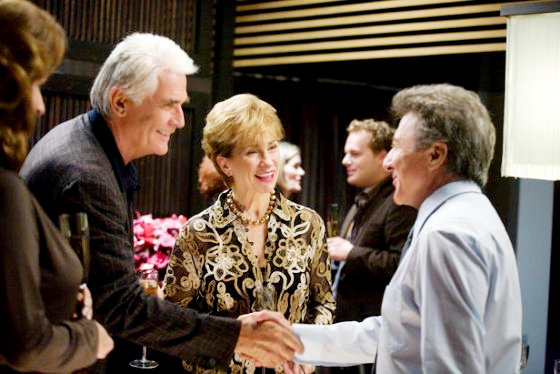 James Brolin, Kathy Baker and Dustin Hoffman in Overture Films' Last Chance Harvey (2009)