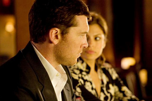 Sam Worthington stars as Michael Reed and Eva Mendes stars as Laura in Miramax Films' Last Night (2010)