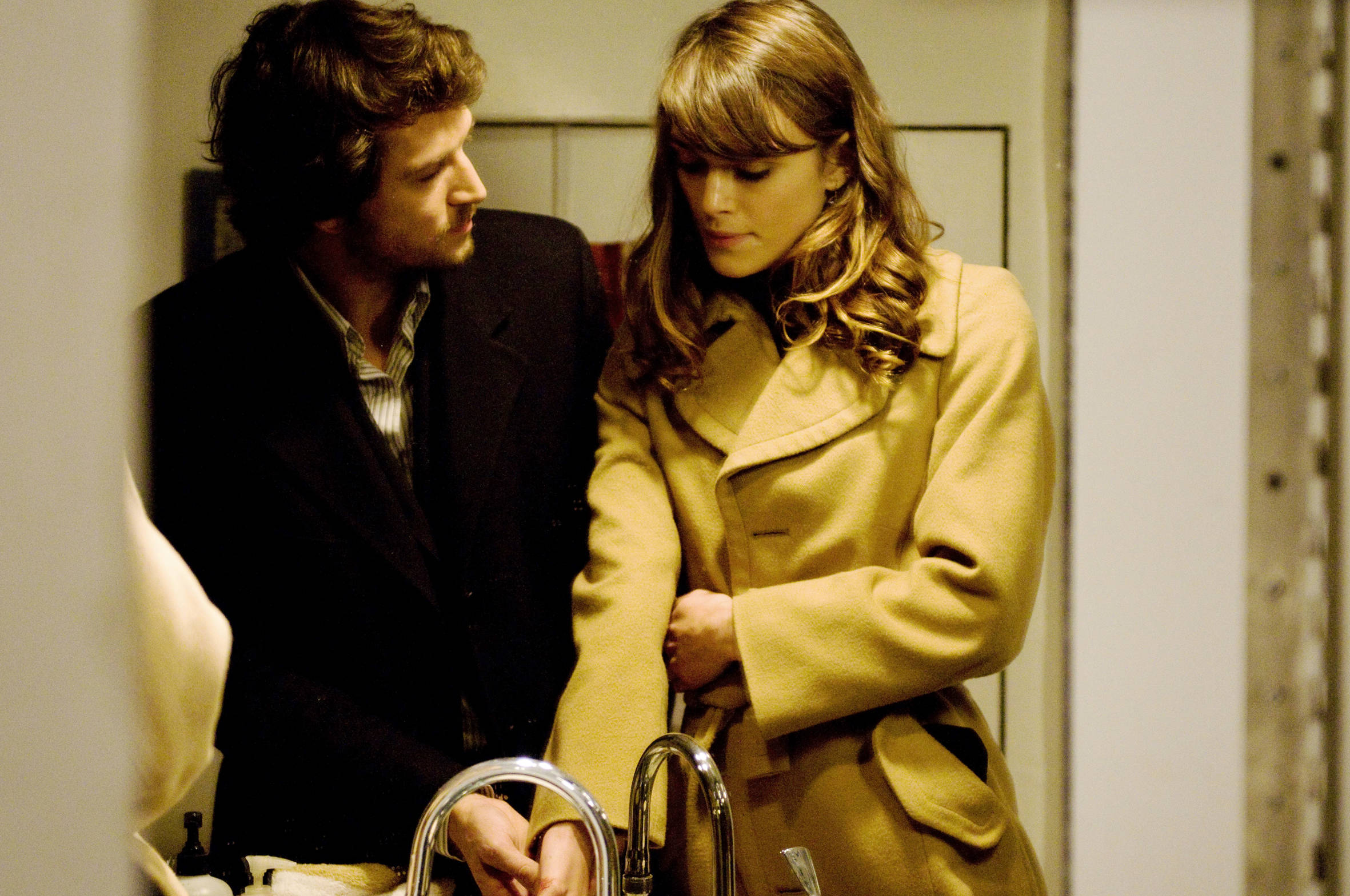 Guillaume Canet stars as Alex Mann and Keira Knightley stras as Joanna Reed in Miramax Films' Last Night (2010)