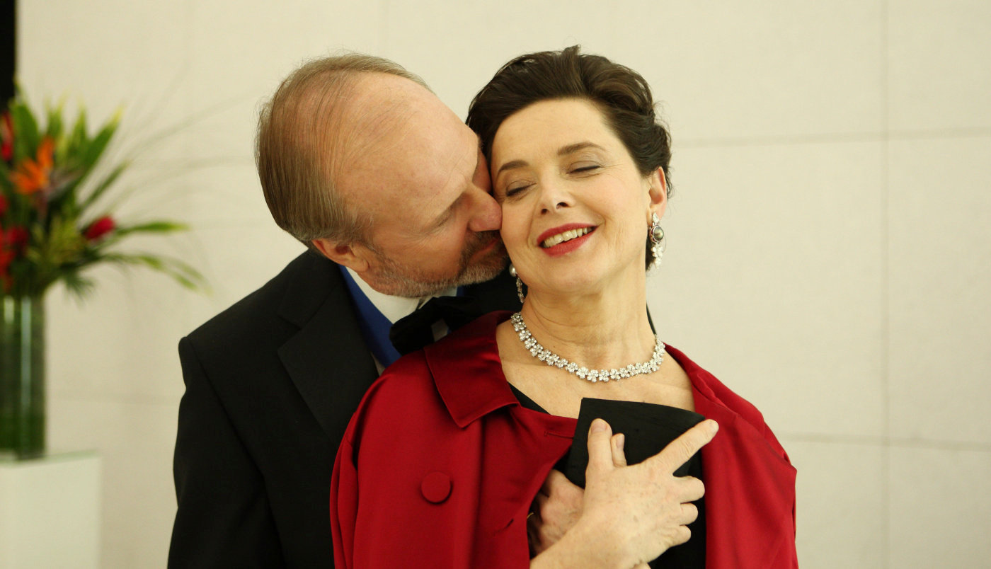William Hurt stars as Adam and Isabella Rossellini stars as Mary in The Bureau's Late Bloomers (2011)