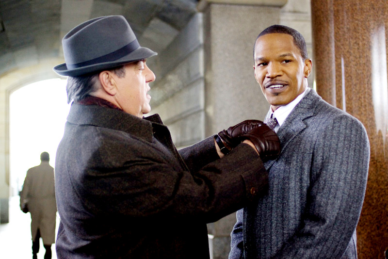 Bruce McGill stars as Jonas Cantrell and Jamie Foxx stars as Nick Rice in Overture Films' Law Abiding Citizen (2009)