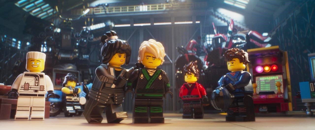 Zane, Jay, Nya, Lloyd, Kai and Cole from Warner Bros. Pictures' The Lego Ninjago Movie (2017)