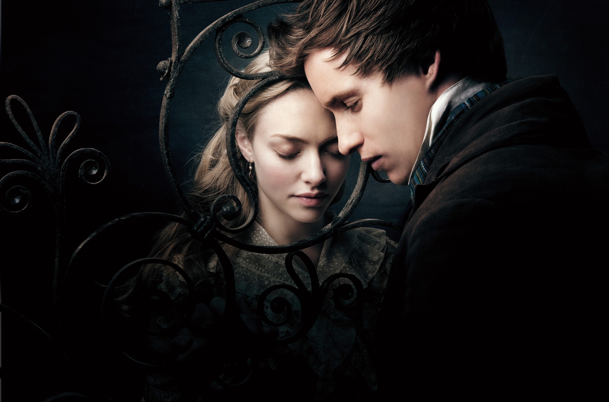 Amanda Seyfried stars as Cosette and Eddie Redmayne stars as Marius in Universal Pictures' Les Miserables (2012)