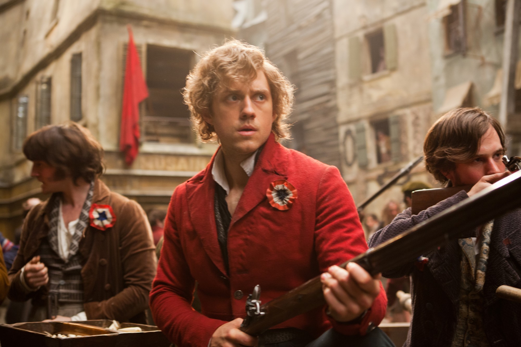 Aaron Tveit stars as Enjolras in Universal Pictures' Les Miserables (2012)