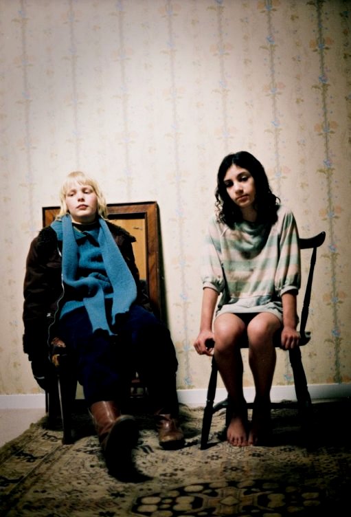 Kare Hedebrant stars as Oskar and Lina Leandersson stars as Eli in Magnet Releasing's Let the Right One In (2008)