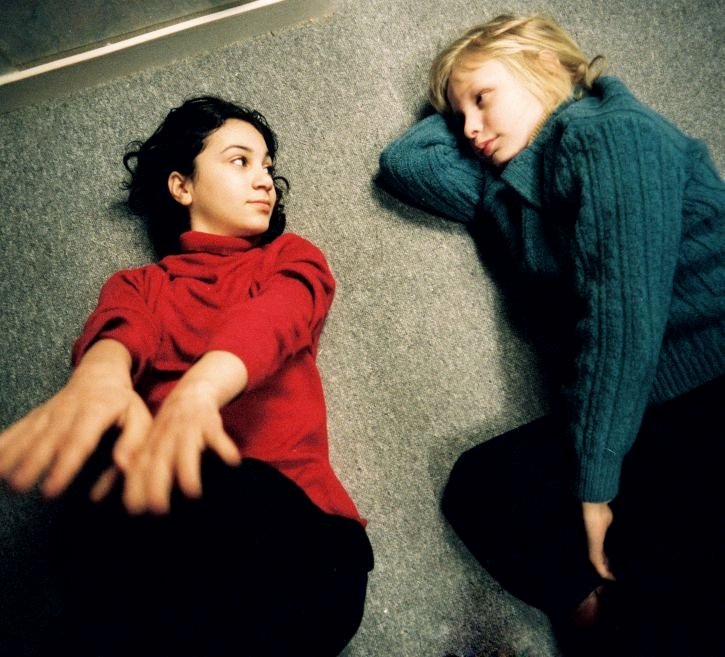 Lina Leandersson stars as Eli and Kare Hedebrant stars as Oskar in Magnet Releasing's Let the Right One In (2008)